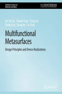 Multifunctional Metasurfaces_cover