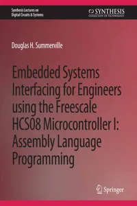 Embedded Systems Interfacing for Engineers using the Freescale HCS08 Microcontroller I_cover