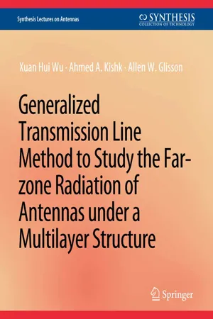 Generalized Transmission Line Method to Study the Far-zone Radiation of Antennas Under a Multilayer Structure