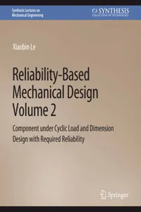Reliability-Based Mechanical Design, Volume 2_cover