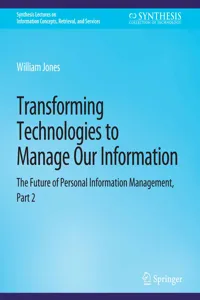 Transforming Technologies to Manage Our Information_cover