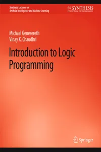 Introduction to Logic Programming_cover