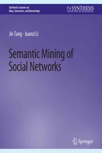 Semantic Mining of Social Networks_cover