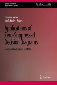 Applications of Zero-Suppressed Decision Diagrams_cover
