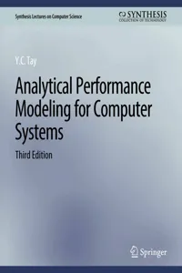 Analytical Performance Modeling for Computer Systems, Third Edition_cover