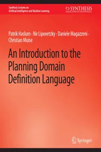 An Introduction to the Planning Domain Definition Language_cover