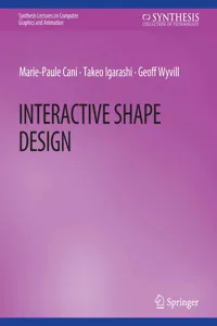 Interactive Shape Design_cover