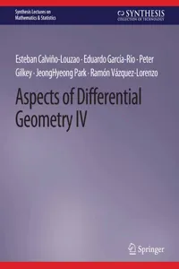 Aspects of Differential Geometry IV_cover