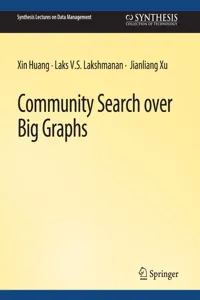 Community Search over Big Graphs_cover