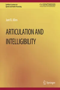 Articulation and Intelligibility_cover