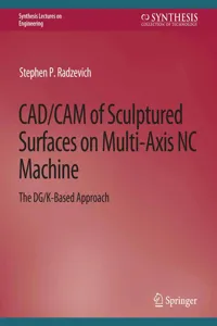 CAD/CAM of Sculptured Surfaces on Multi-Axis NC Machine_cover