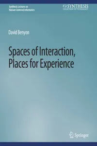 Spaces of Interaction, Places for Experience_cover
