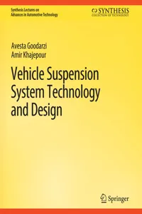 Vehicle Suspension System Technology and Design_cover