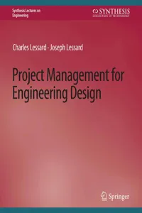 Project Management for Engineering Design_cover