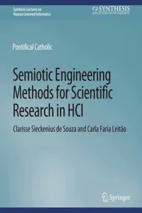 Semiotic Engineering Methods for Scientific Research in HCI_cover