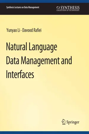 Natural Language Data Management and Interfaces