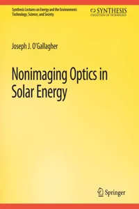 Nonimaging Optics in Solar Energy_cover