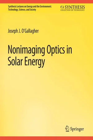 Nonimaging Optics in Solar Energy