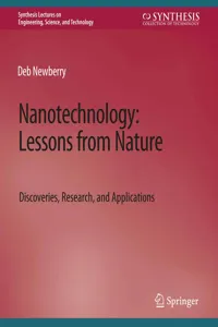Nanotechnology, Lessons from Nature_cover