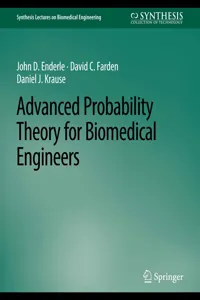 Advanced Probability Theory for Biomedical Engineers_cover