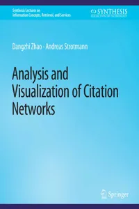 Analysis and Visualization of Citation Networks_cover