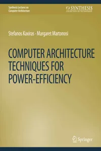 Computer Architecture Techniques for Power-Efficiency_cover