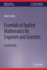 Essentials of Applied Mathematics for Engineers and Scientists, Second Edition_cover