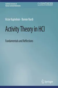 Activity Theory in HCI_cover