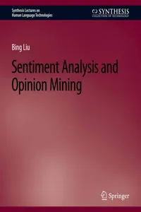 Sentiment Analysis and Opinion Mining_cover