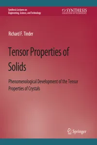 Tensor Properties of Solids, Part Two_cover