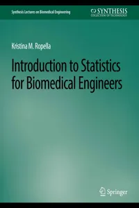 Introduction to Statistics for Biomedical Engineers_cover