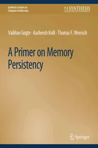 A Primer on Memory Persistency_cover