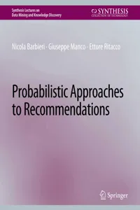 Probabilistic Approaches to Recommendations_cover