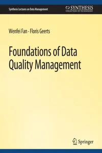 Foundations of Data Quality Management_cover