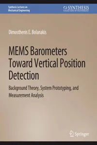 MEMS Barometers Toward Vertical Position Detection_cover