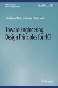 Toward Engineering Design Principles for HCI_cover