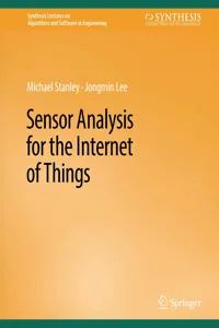Sensor Analysis for the Internet of Things_cover