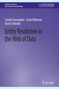 Entity Resolution in the Web of Data_cover