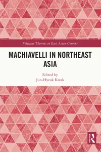 Machiavelli in Northeast Asia_cover