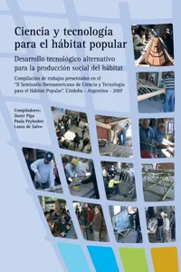 CIENCIA Y TECNOLOGIA PARA EL HABITAT POPULAR 2007_cover