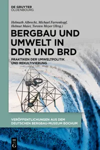 Bergbau und Umwelt in DDR und BRD_cover