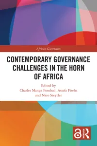 Contemporary Governance Challenges in the Horn of Africa_cover