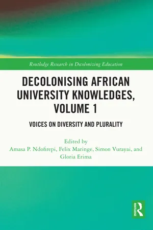 Decolonising African University Knowledges, Volume 1