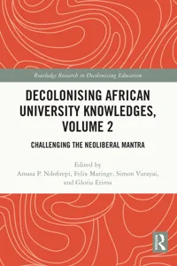 Decolonising African University Knowledges, Volume 2_cover