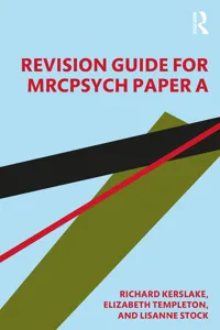 Revision Guide for MRCPsych Paper A_cover