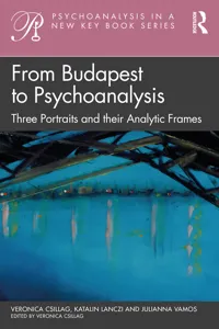 From Budapest to Psychoanalysis_cover