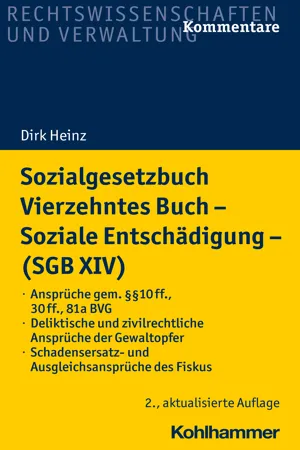 Sozialgesetzbuch Vierzehntes Buch - Soziale Entschädigung - (SGB XIV)