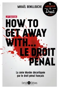 How to get away with… le droit pénal_cover