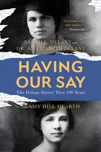 Having Our Say_cover