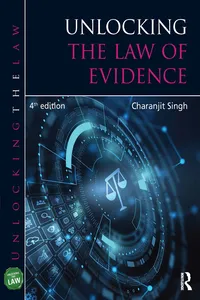 Unlocking the Law of Evidence_cover